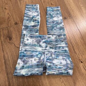 Lululemon Wunder Under Printed Leggings Size 4